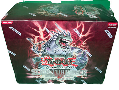 YuGiOh Dinosaurs Rage Special Set 1st Edition Display Structure Decks  Sealed