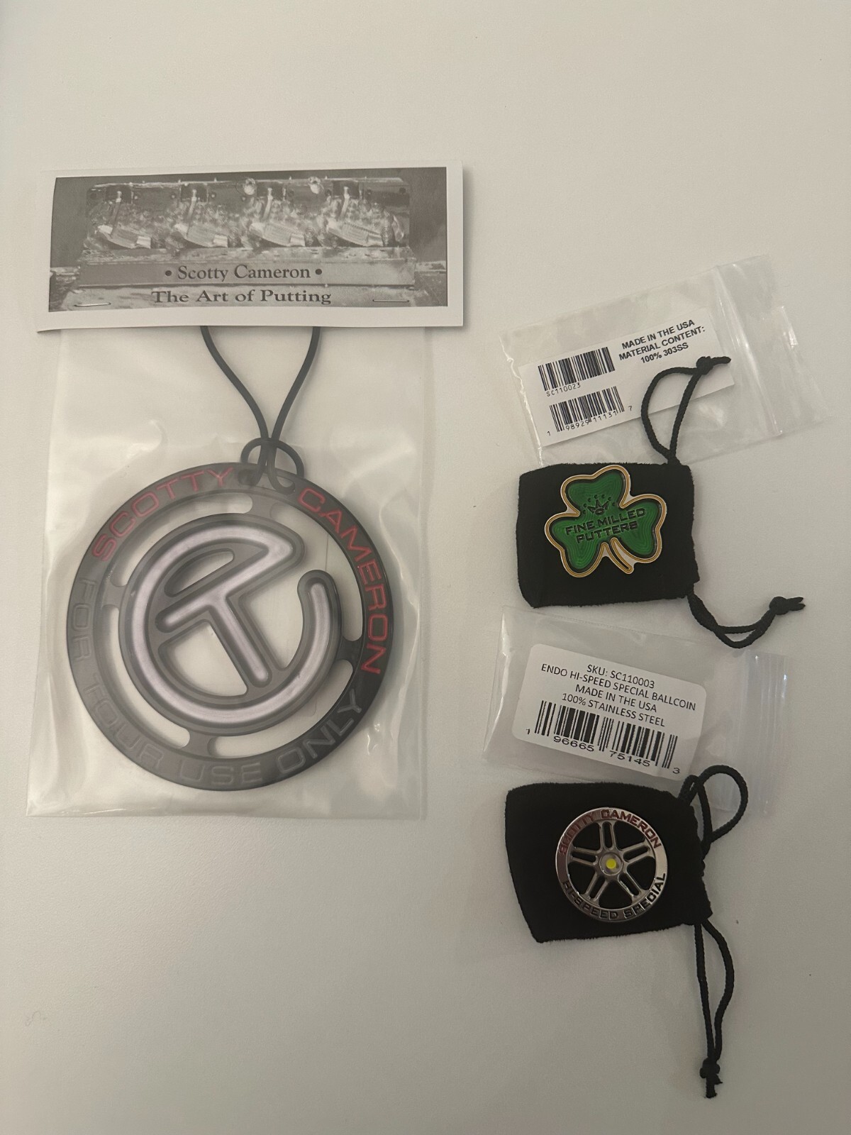 Scotty Cameron Circle T Aluminum Bag Tag scottycameron サークルT