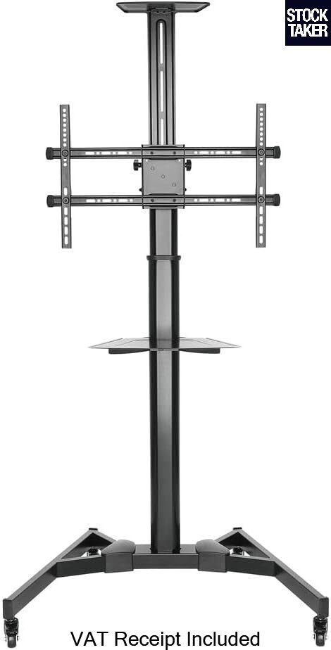 Act 37""-70” TV Monitor Screen Mobile Floor Standing Mount Height Adjustable