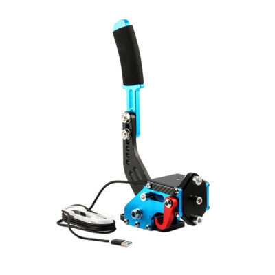 14Bit PC USB Racing Games Handbrake Dirt Rall SIM For G25/27/29 FANATECOSW Blue