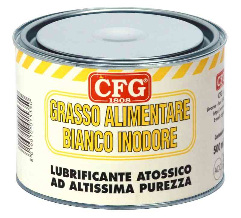 CFG GRASSO ALIMENTARE lubrificante bianco inodore atossico 500 ML