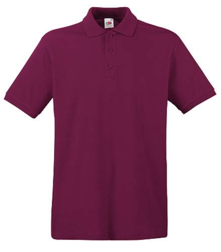 3 Pack Fruit of the Loom 100% Cotton Premium Polo T Shirt Tops 22 Colours S-3XL - Picture 8 of 18