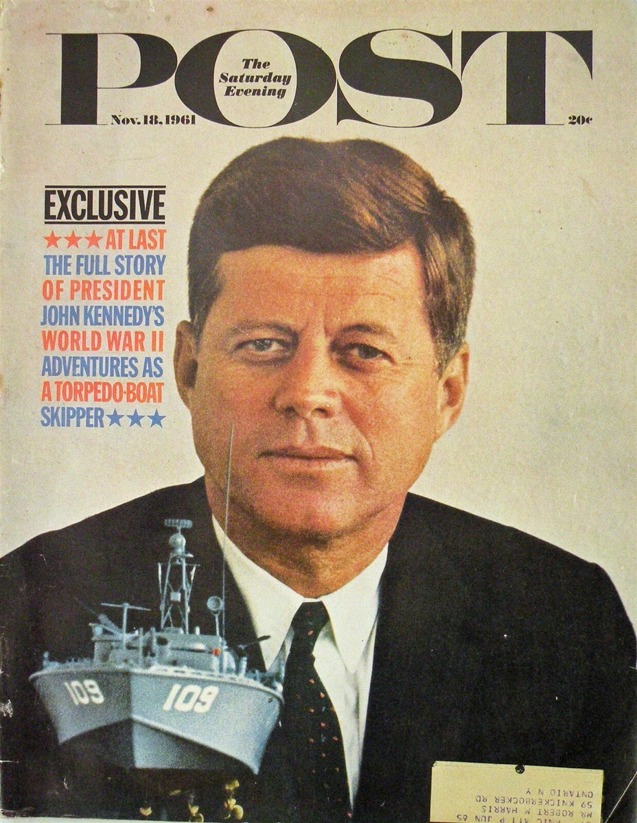 Saturday Evening Post Magazine November 18, 1961 John F Kennedy