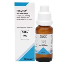 ADEL - 23 Sinusitis Drops  For Sinusitis, Running Nose  Sneezing  Homeopathy