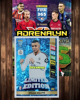 サッカー　レアル加入 ルーキー　エムバペ　ムバッペ　mbappe panini Panini Adrenalyn XL Club World Cup 2025 Mbappé Card Limited