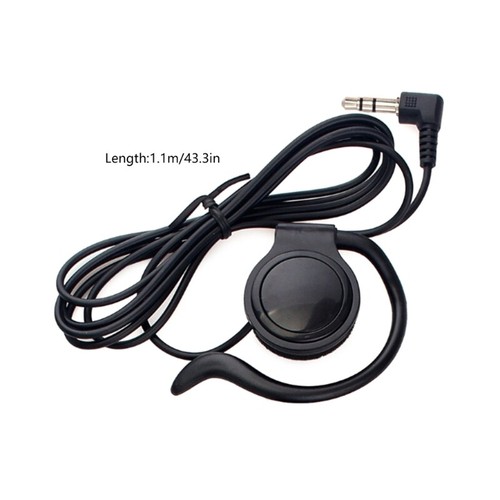 3.5mm Only Earpiece Headset Earphone One-sided Ear-mounted Guide - Zdjęcie 5 z 7