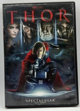 Thor DVD Widescreen Chris Hemsworth Natali Portman Tom Hiddleson Colm Feore 2011