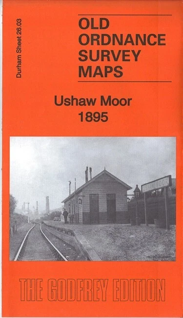 Ushaw Moor 1895 County Durham Sheet 26.03 by Alan Godfrey