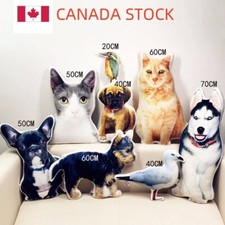 Almohada facial fotográfica 3D personalizada | Convierte cualquier foto en una almohada | Almohada para mascotas impresión 3D