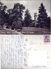 Monza. Parco. Ingresso Villa Reale e la Torretta. Viaggiata 1965