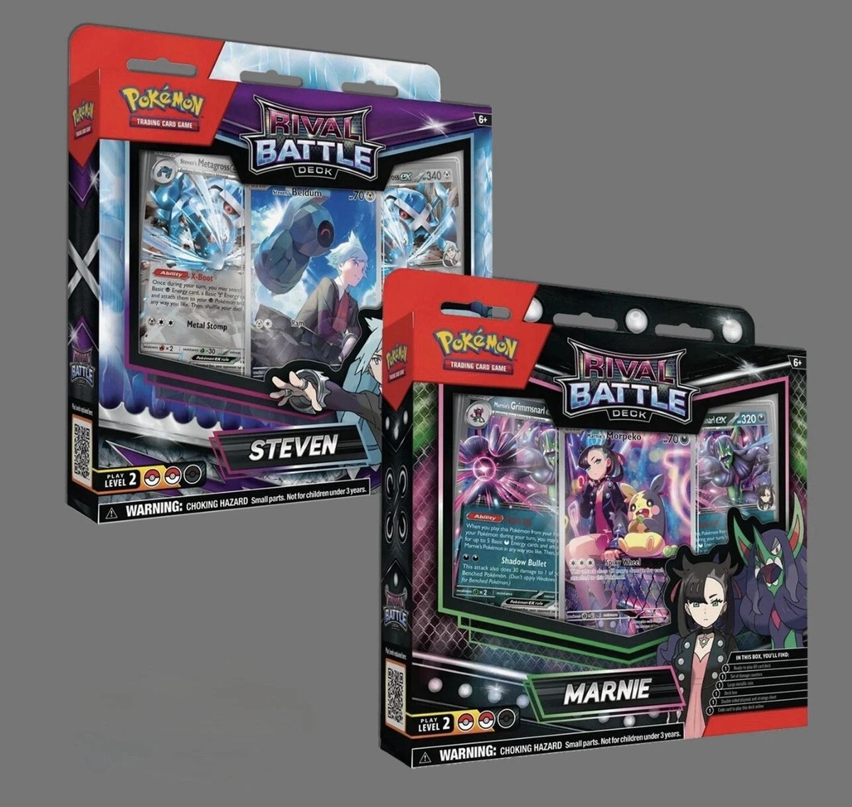 Pokemon Rival Battle Deck Marnie/Steven Set UK
