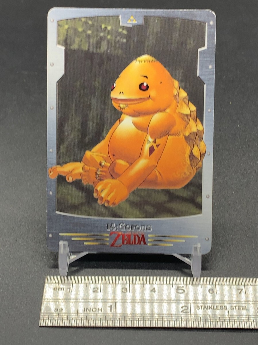 Gorons 14 The Legend of Zelda Ocarina of Time Card Bandai 1999