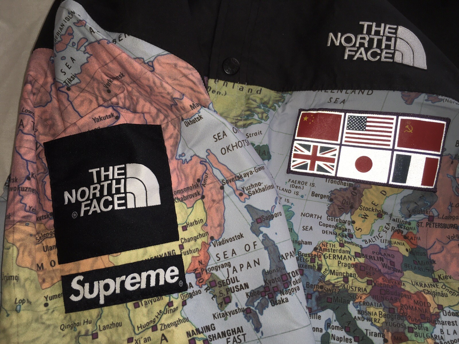 Map Expedition Coaches Jacket SIZE 