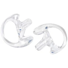 MaximalPower Clear Medium Earmolds for Kenwood/Motorola Two-Way Radios