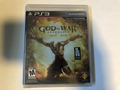 PlayStation 3 God Of War Ascension Brand New In Original Manufacturer Seal