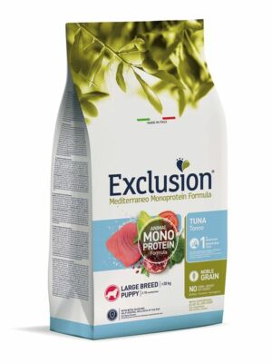 Exclusion Mediterraneo Noble Grain Puppy Thunfisch Large Breed 12 kg