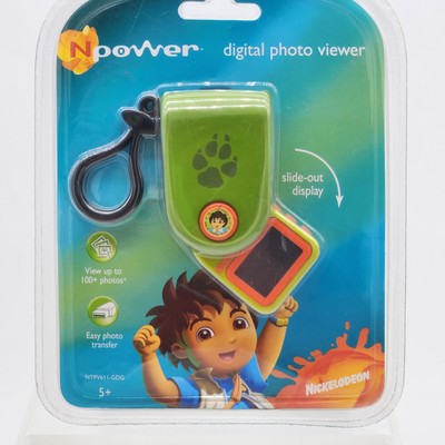 N Power Go Diego Go Digital Photo Viewer   Nickelodeon Slide Out Display 5+