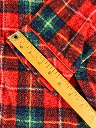 🛌🎄 Lauren Ralph Lauren Kids Sleepwear Set M Red Plaid Pajamas Polyester - Picture 13 of 17