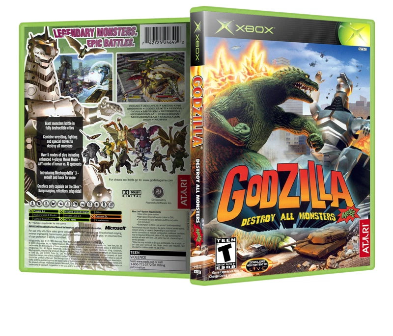 Godzilla video cheap game xbox one
