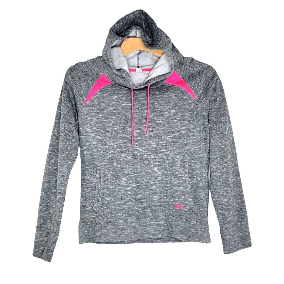 Under armour 2024 pink sweater