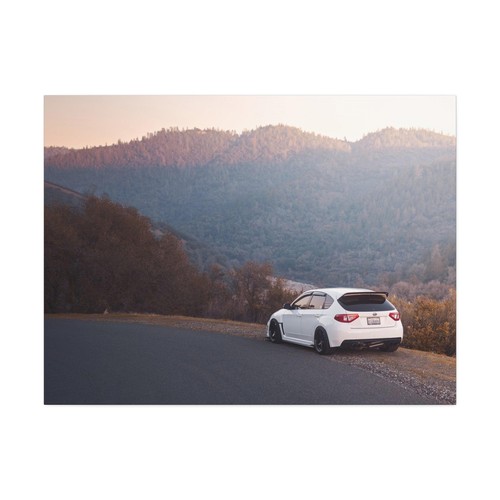 Subaru WRX STI High Resolution Museum Quality Horizontal Canvas Print #013 - Picture 3 of 10