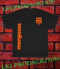 New Mongoose Logo Short  Sleeve T-Shirt Funny Size USA