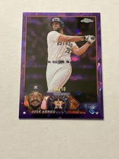 2023 Topps Chrome Sapphire Purple /10 José Abreu #630