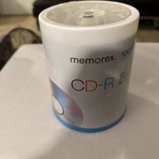 Memorex CD-R Digital Media 52X 700mb 80Min 100 Pack New Factory Sealed