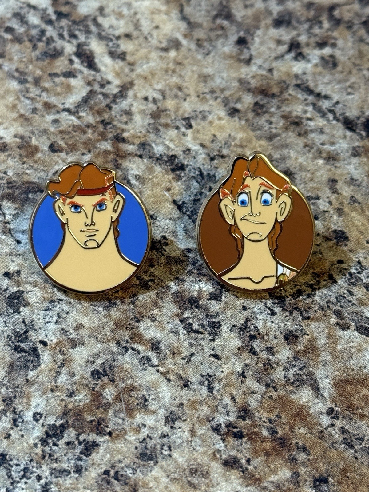 PALM Disney Hercules Micro Mini Mystery Pin-Young & Adult Hercules