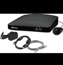 Swann Complete Surveillance System Black Wired DVR, Power Adapter, Mouse