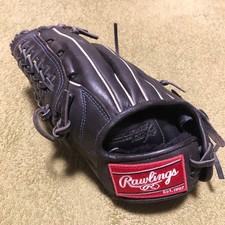 Rawlings Soft Gloves Black/Blue for Kids Right Hand Left Handed