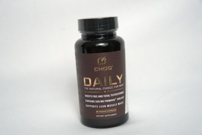 Choq Daily 60 Vegan Capsules | The Natural Choice for Men - Testosterone Booster