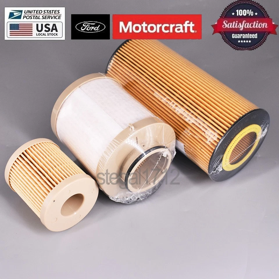 Оригинальный комплект фильтров для дизельного топлива 6,0 л от оригинального производителя для 2003–2007 F250 F-250 SUPER DUTY - Изображение 4 из 4