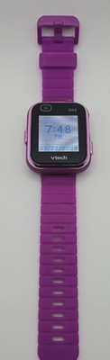 VTech KidiZoom Smartwatch DX2 Pink Kids Camera Watch Tested Working Used