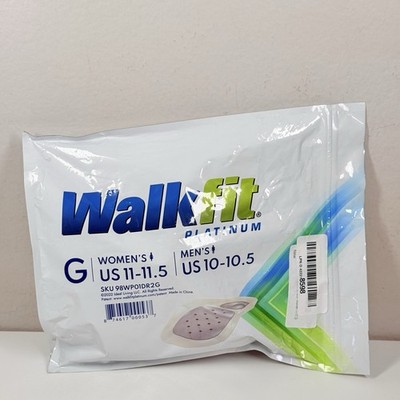 NEW WalkFit Platinum Womens US 11-11.5 US Mens 10-10.5 Orthotics Inserts