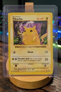 Shadowless Yellow Cheeks Pikachu | eBay