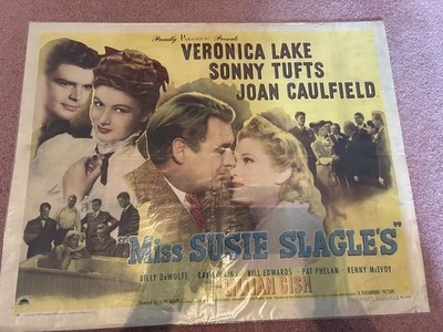 Vintage Movie Poster 1/2 SH ''Miss Susie Slagle's'' 1946 Veronica Lake