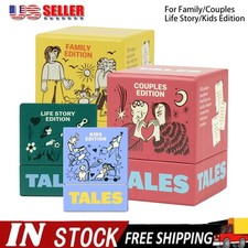 Tales Conversation Starter Cards Card Game For Family/Couples/Life story Edition