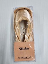 NIB Nikolay 3007 PRO 0509/1N Pointe Ballet Shoes 128 5 XXXX S