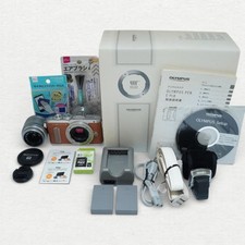 Olympus PEN E-PL8 Digital Camera 14-42mm Auto Focus 16.1 MP Unit Brown