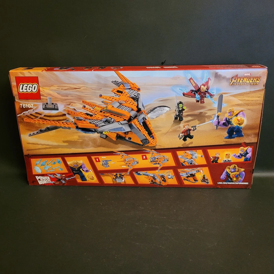LEGO #76107 Marvel Super Heroes Thanos: Ultimate Battle NEW SEALED - RETIRED - Image 2 of 4