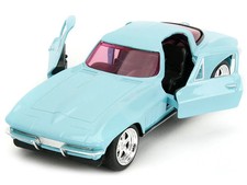 1966 Chevrolet Corvette Light Blue With Pink Tinted Windows Pink Slips Series