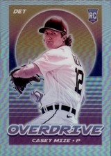 2021 Panini Chronicles Casey Mize #17 Overdrive Holo Detroit Tigers 33C