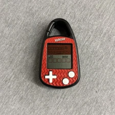 2011 Yahtzee Handheld Electronic Dice Game 1734 Clip On Carabiner Keychain (2x)