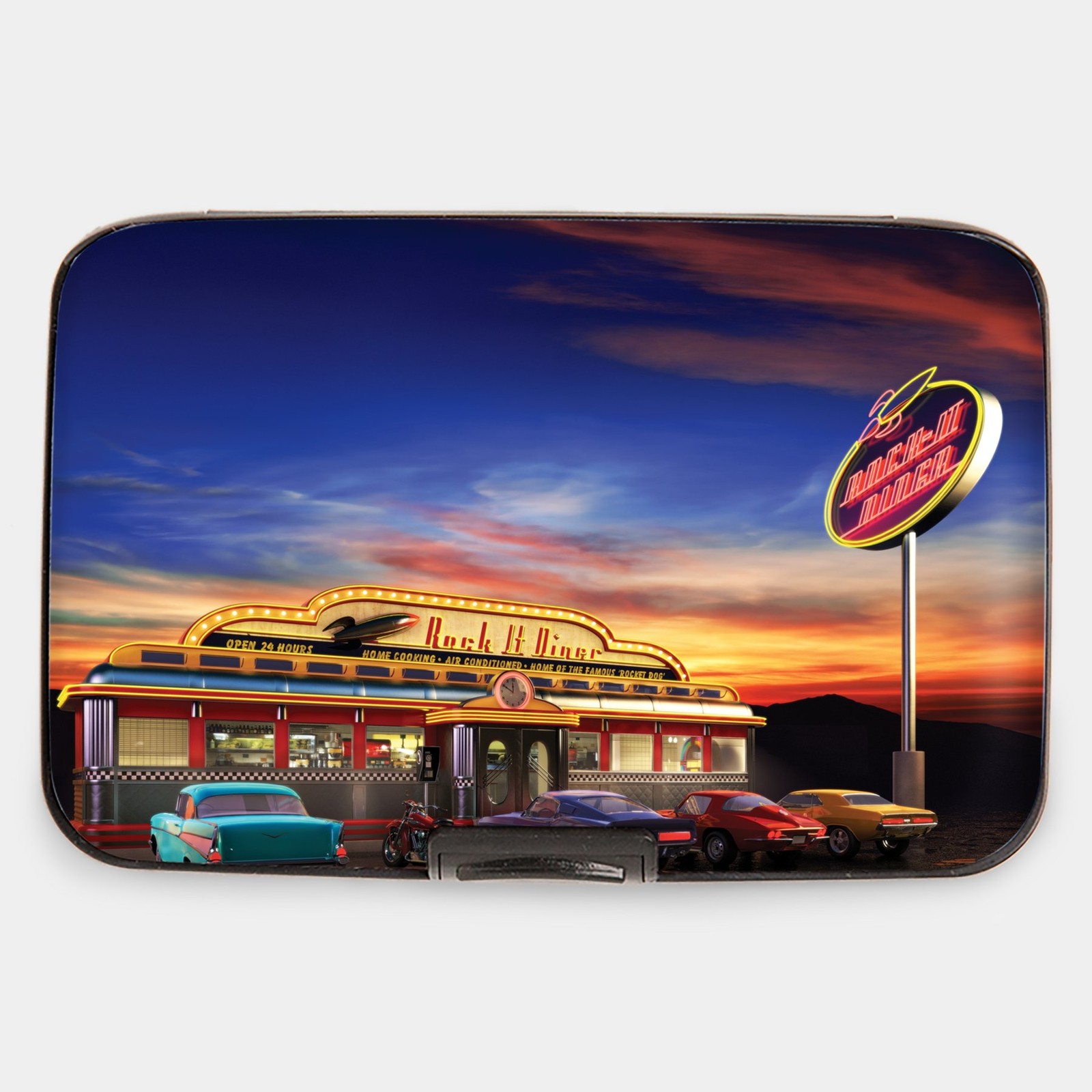 Бронированный RFID-портмоне для кредитных карт и наличных в закусочной 2790₽