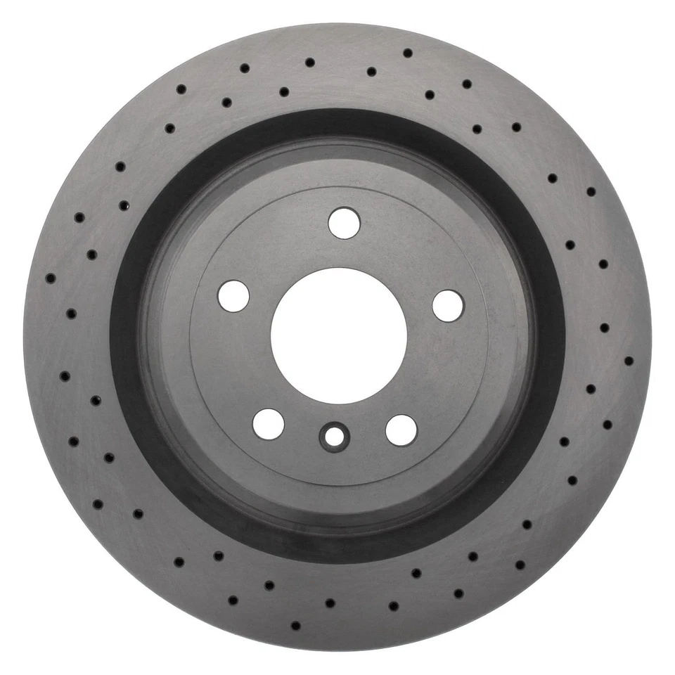 For Mercedes-Benz ML400 15 C-Tek Standard Drilled Vented Rear Brake Rotor - Изображение 3 из 4