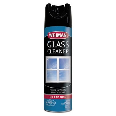 WEIMAN Foaming Glass Cleaner, 19 oz Aerosol Spray