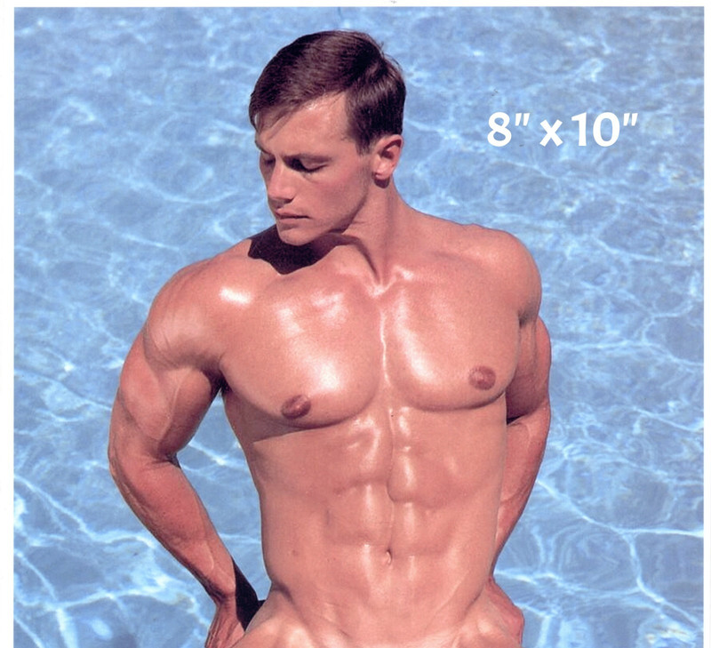 John Pruitt Hung Shirtless & Sexy Muscle Hunk 8x10 Photo Photograph Reprint 93