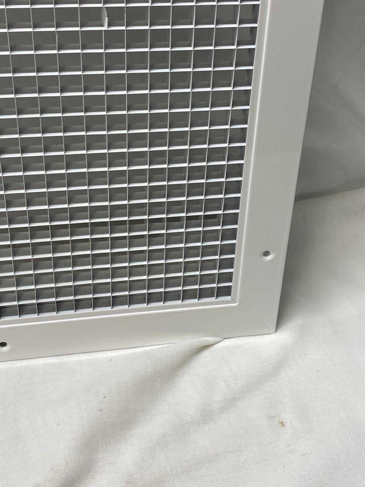 16" x 28" Return Air Filter Grille Cube Core Eggcrate Low Noise High Airflow
