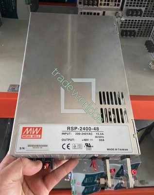 1PC USED MEAN WELL Switching power supply RSP-2400-48